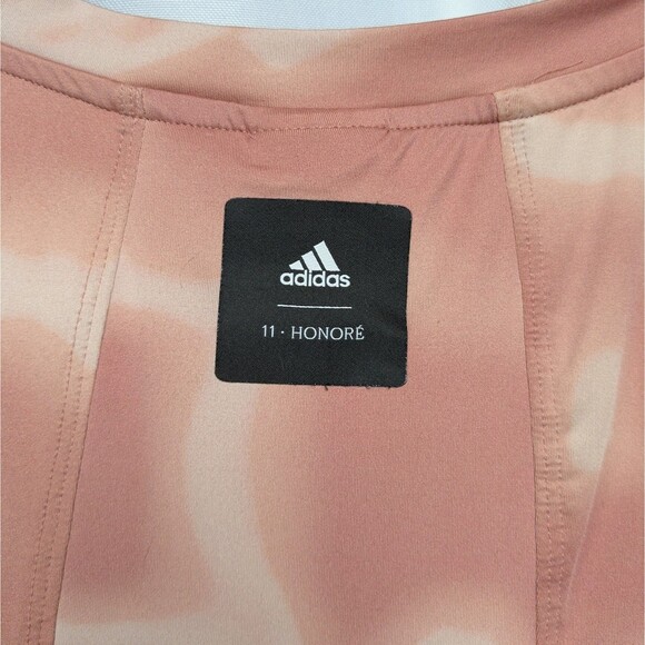Adidas 11 Honore Training Tee Plus Sz 2X Tie Dye Short Sleeve Shirt Top - Picture 5 of 6